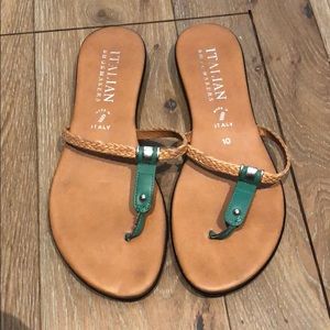 Barely worn Italian shoemakers sandals